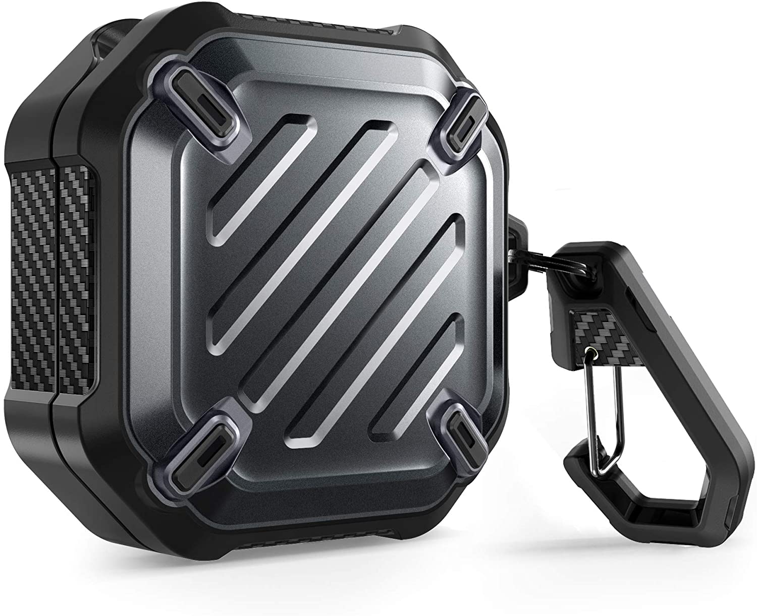SUPCASE Unicorn Beetle Pro Galaxy Buds Pro (2021) / Galaxy Buds Live (2020), Full-Body Rugged Protective Case with Carabiner