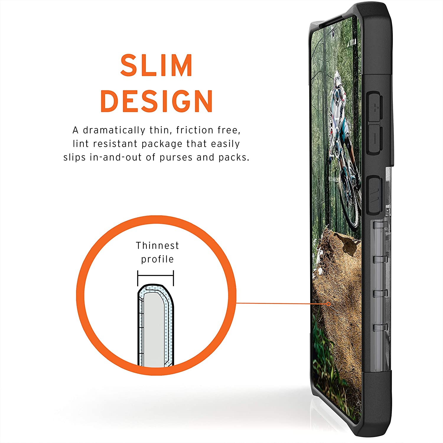 UAG Plasma Samsung Galaxy S21 / Plus / Ultra Wireless Charging Compatible Cover, Shockproof Mobile Phone Case, Ultra Slim Bumper