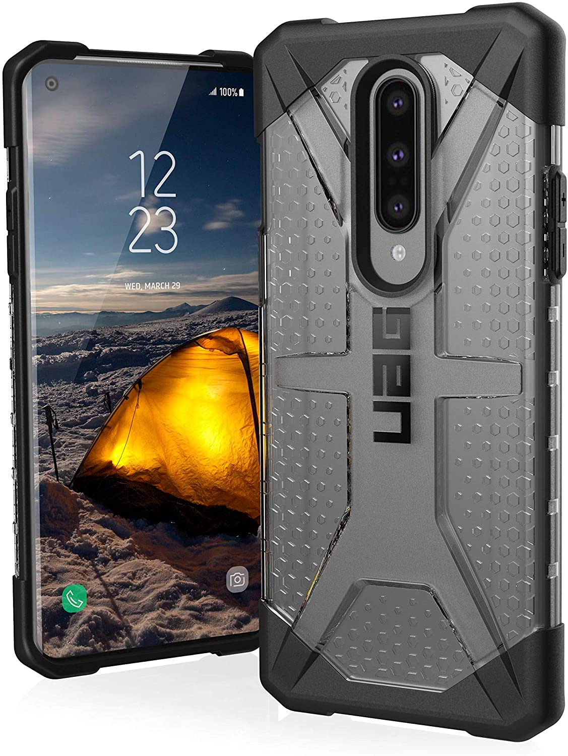 UAG OnePlus 8 / 8T Case Plasma Rugged Translucent Ultra-Thin Military Drop Tested Protective Cover