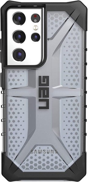 UAG Plasma Samsung Galaxy S21 / Plus / Ultra Wireless Charging Compatible Cover, Shockproof Mobile Phone Case, Ultra Slim Bumper
