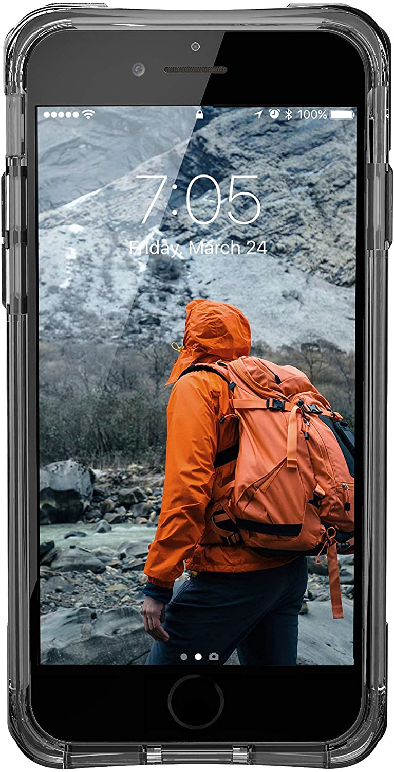 UAG iPhone SE 2020 / 8 / 7 Plyo Case Clear Impact Resistant Military Drop Tested Protective Cover, Ice