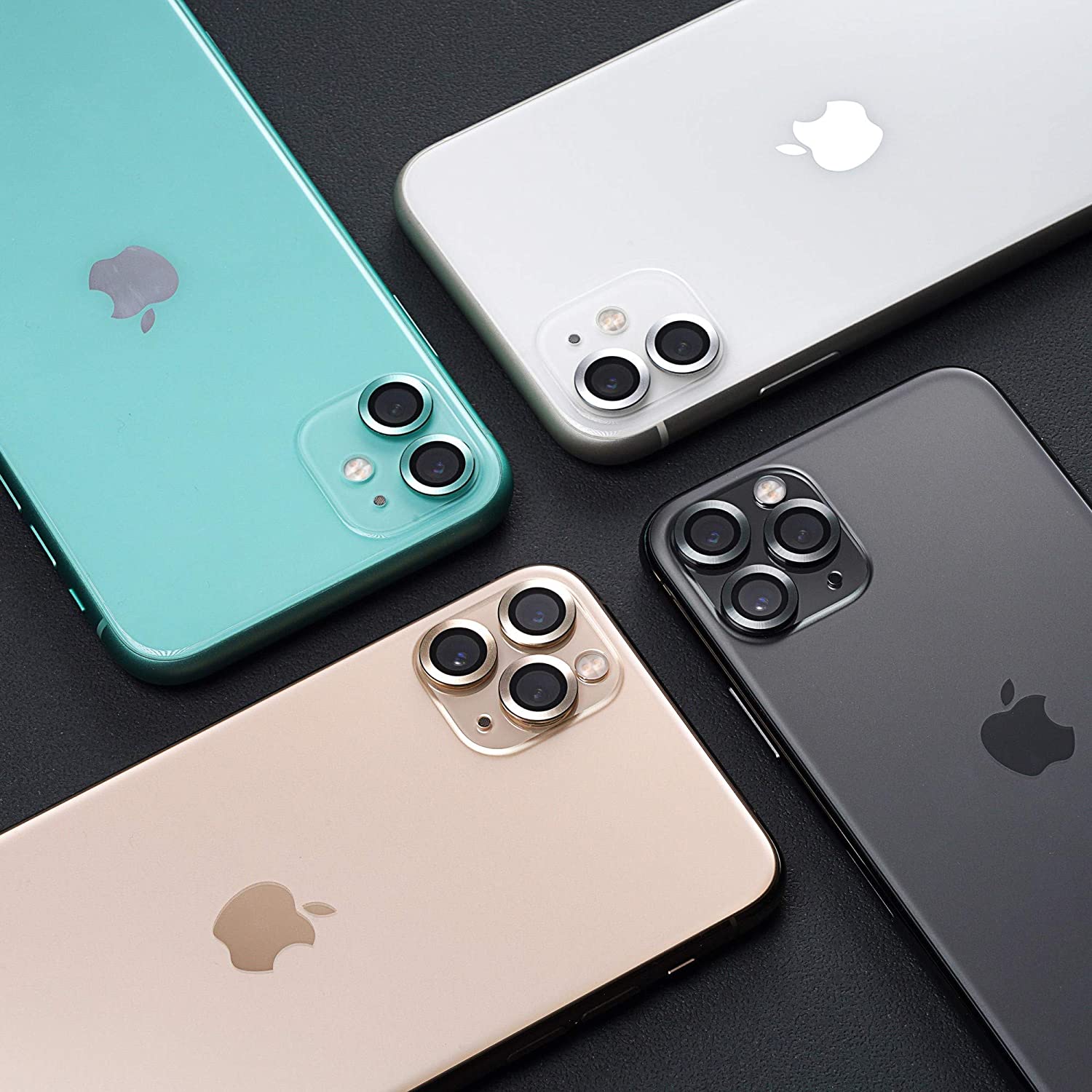 RhinoShield iPhone 12 Pro 9H Pelindung Lensa Kamera Kaca Terbaja
