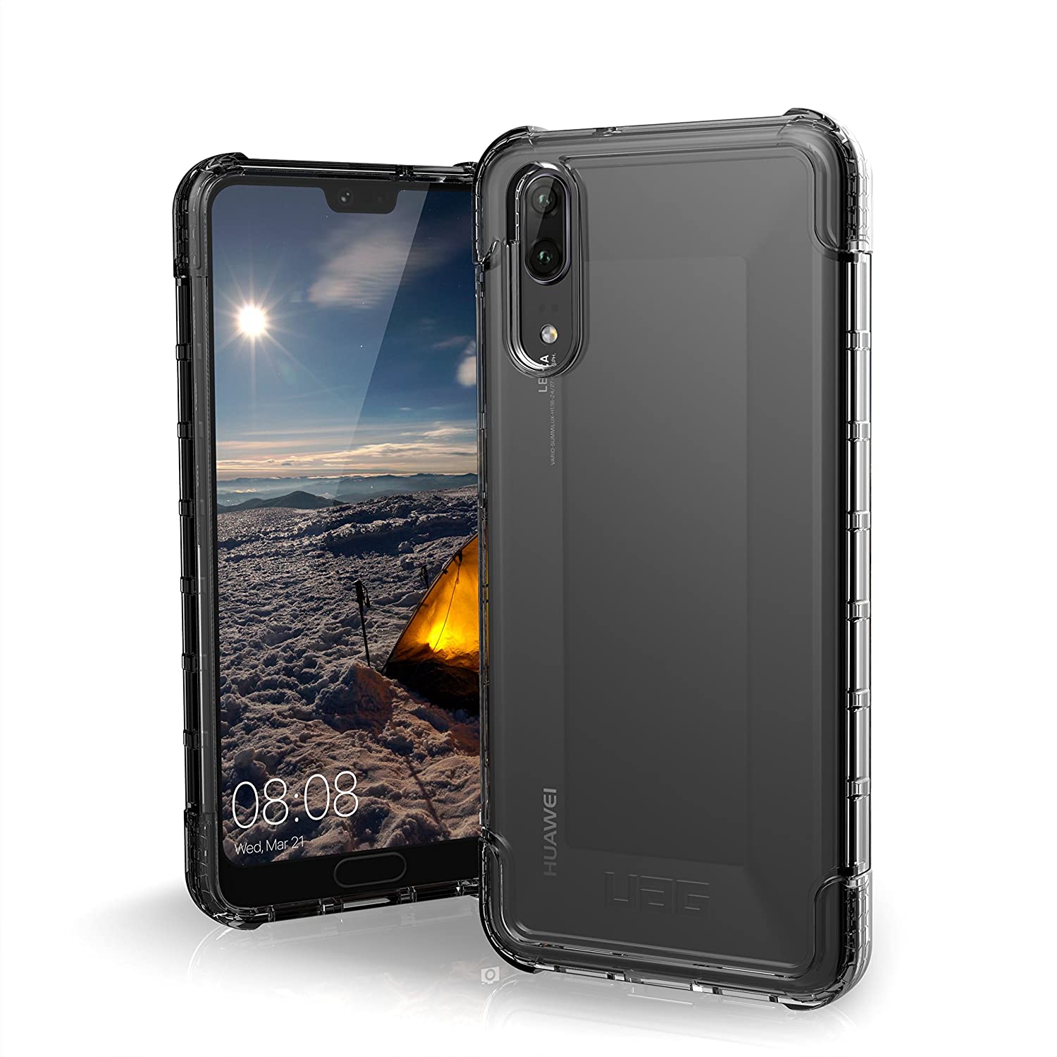 UAG Huawei P20 Plyo Ice Feather-Light Rugged Military Drop Tested Phone Case