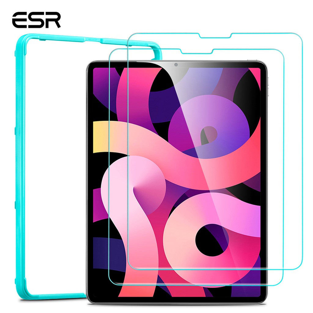 ESR Tempered-Glass Screen Protector (1 pcs) iPad Air 5 4 /iPad 9 8 7 / iPad Pro 11, 12.9inch 9H-Hard HD Clear