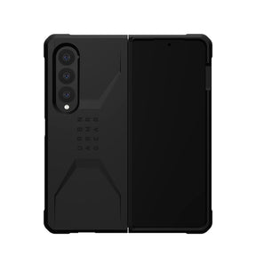 UAG Galaxy Z Fold 4 Case Civilian Black Ultra Thin Shock-Absorbentd Protection Case/Cover