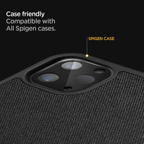 Spigen Camera Lens Screen Protector [2 Pack] Compatible for iPad Pro 11 / 12.9 (2021,2020)