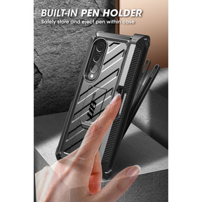 SUPCASE Unicorn Beetle Pro Case Galaxy Z Fold 4 S Pen Slot FullBody DualLayer Rugged Builtin Screen Protector Kickstand