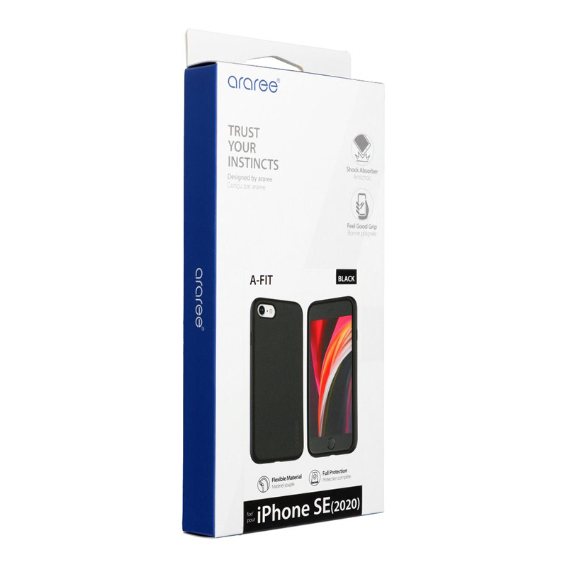 Araree A-Fit iPhone SE (2020) Case Cover Black