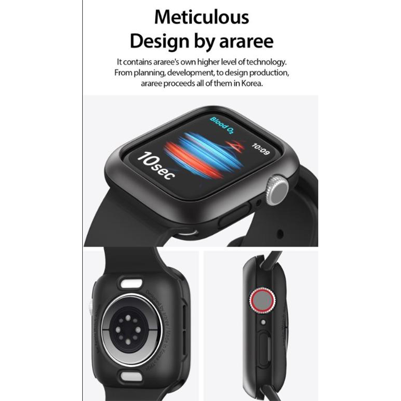 Araree Amy Apple Watch Series 6 / 5 / 4 / SE 44mm & 40mm Gun Metal