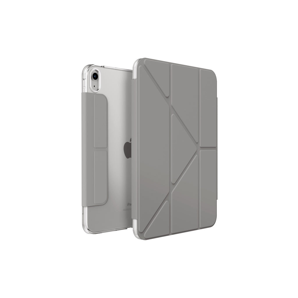 UNIQ Camden Case Compatible for iPad 10th Gen (10.9) 2022 Grey