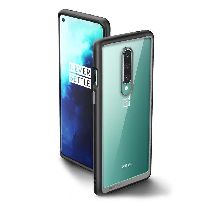 SUPCASE OnePlus 8 / 8 Pro / 8T Unicorn Beetle Style Clear Bumper Case - Black