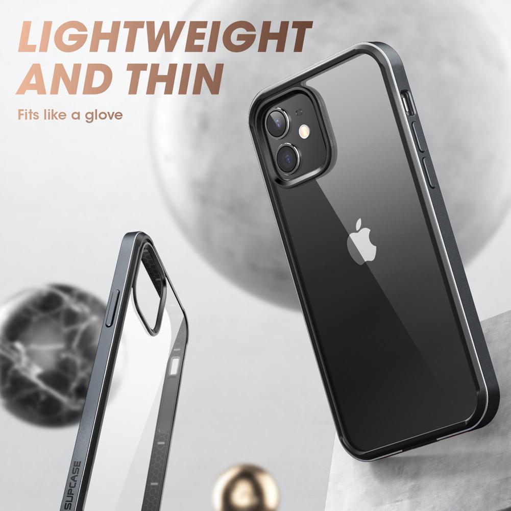 Supcase Unicorn Beetle Edge iPhone 11 6.1 inch Clear Bumper Case - Black