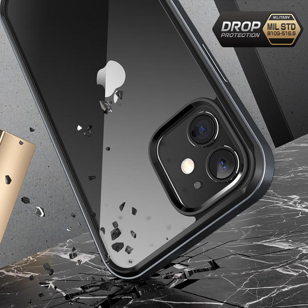Supcase Unicorn Beetle Edge iPhone 11 6.1 inch Clear Bumper Case - Black