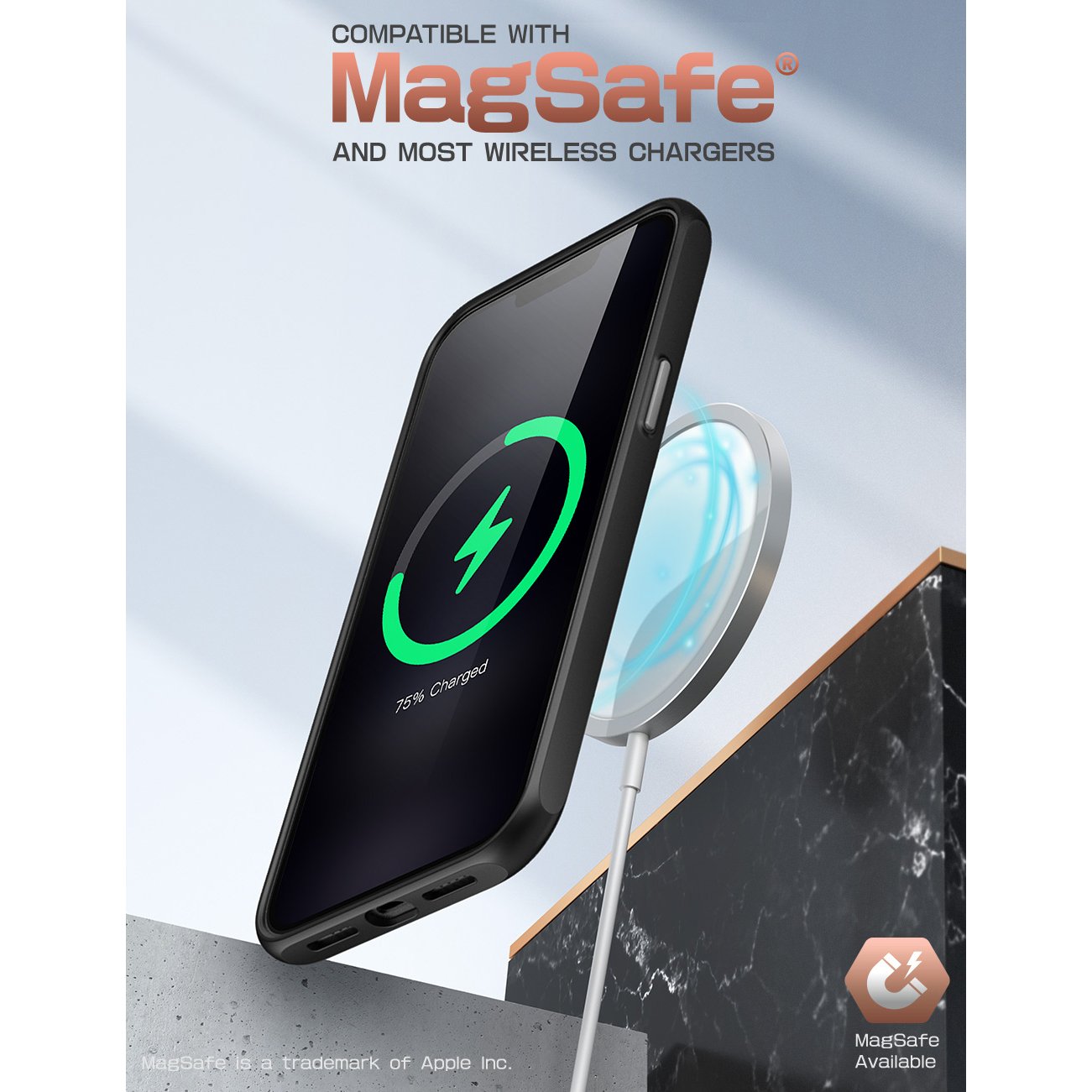SUPCASE iPhone 13 / Pro / Pro Max / Mini Unicorn Beetle Style Slim Clear Case Cover