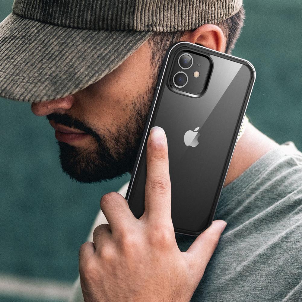 Supcase Unicorn Beetle Edge iPhone 11 6.1 inch Clear Bumper Case - Black