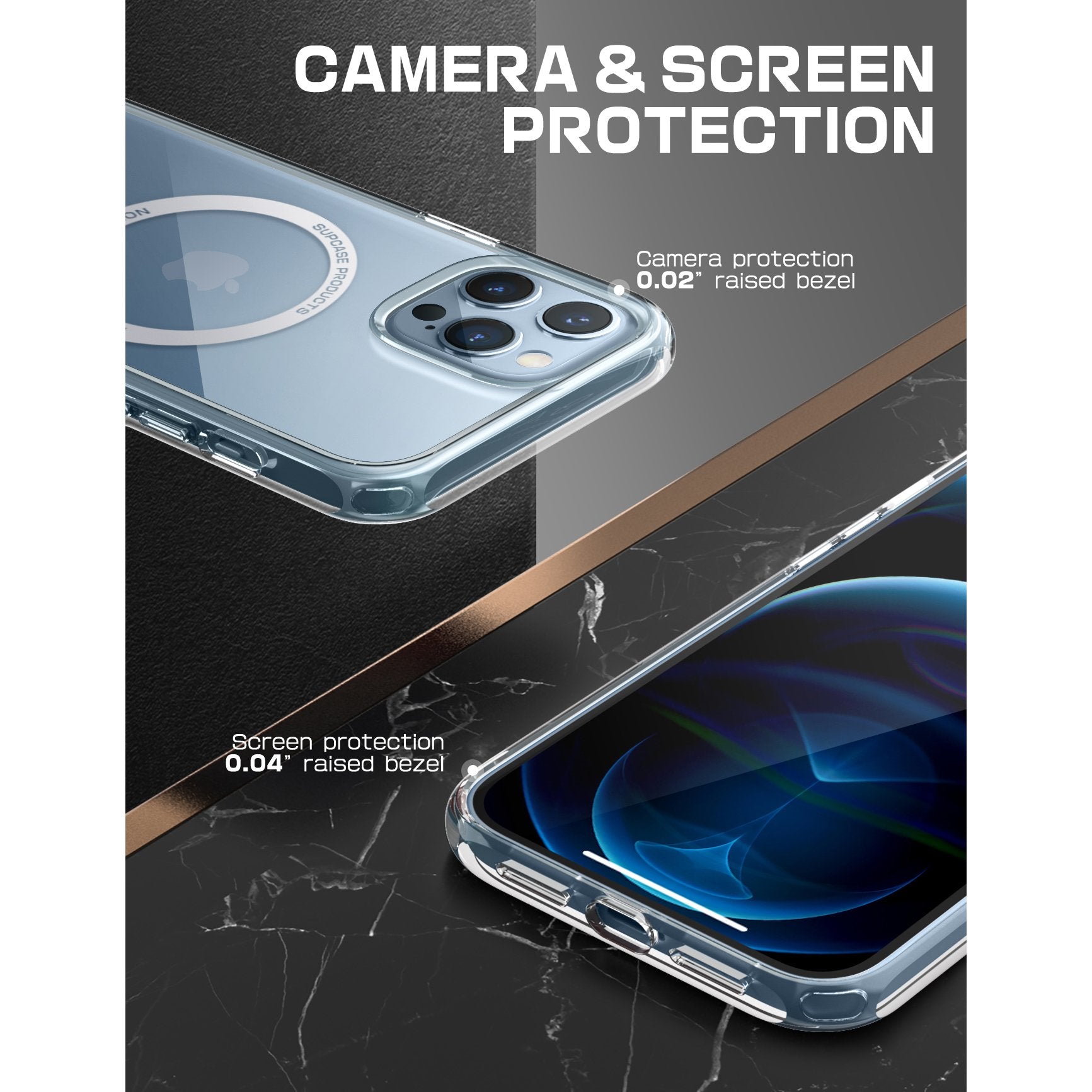 SUPCASE iPhone 13 Pro / Pro Max Unicorn Beetle MAG Slim Clear MagSafe Case