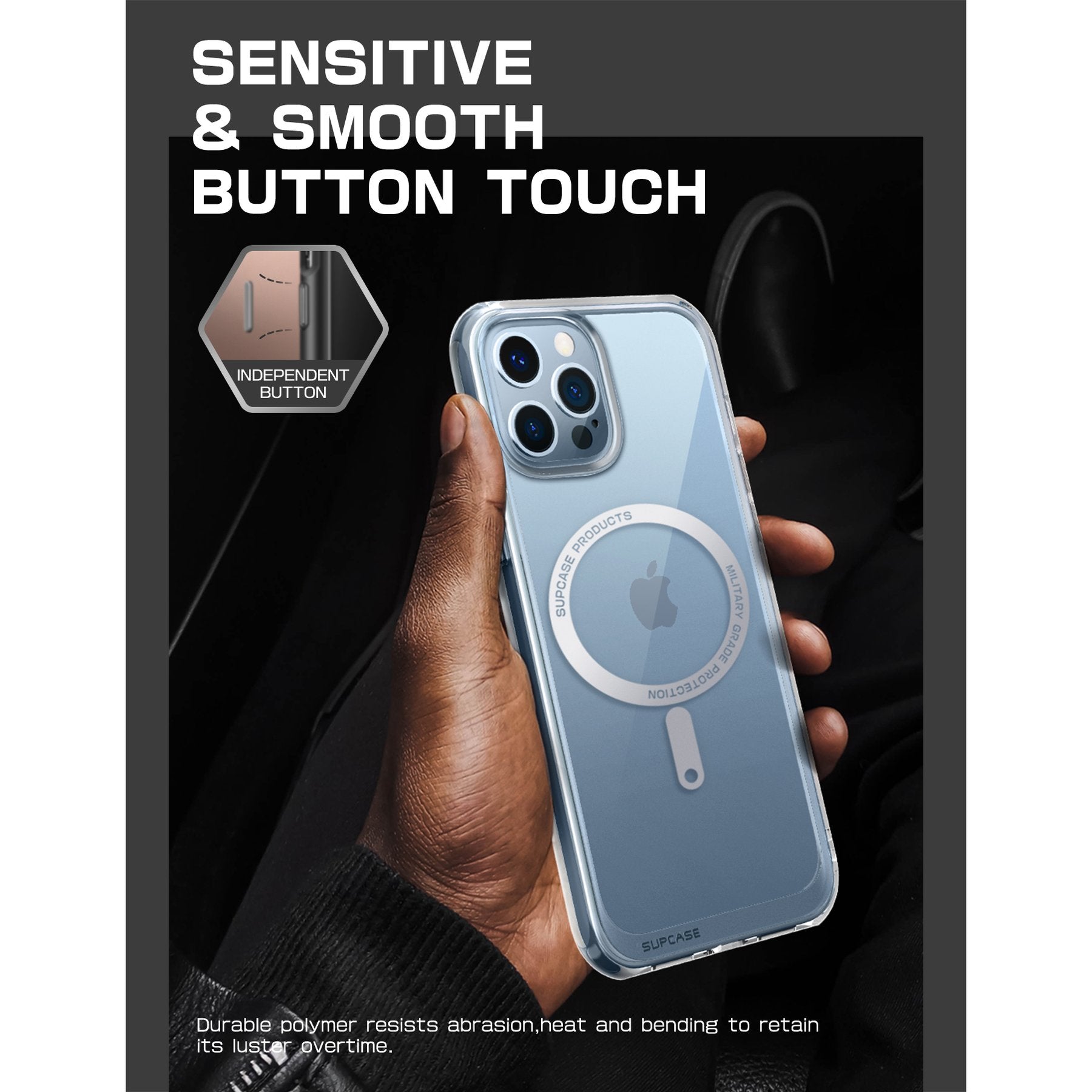 SUPCASE iPhone 13 Pro / Pro Max Unicorn Beetle MAG Slim Clear MagSafe Case
