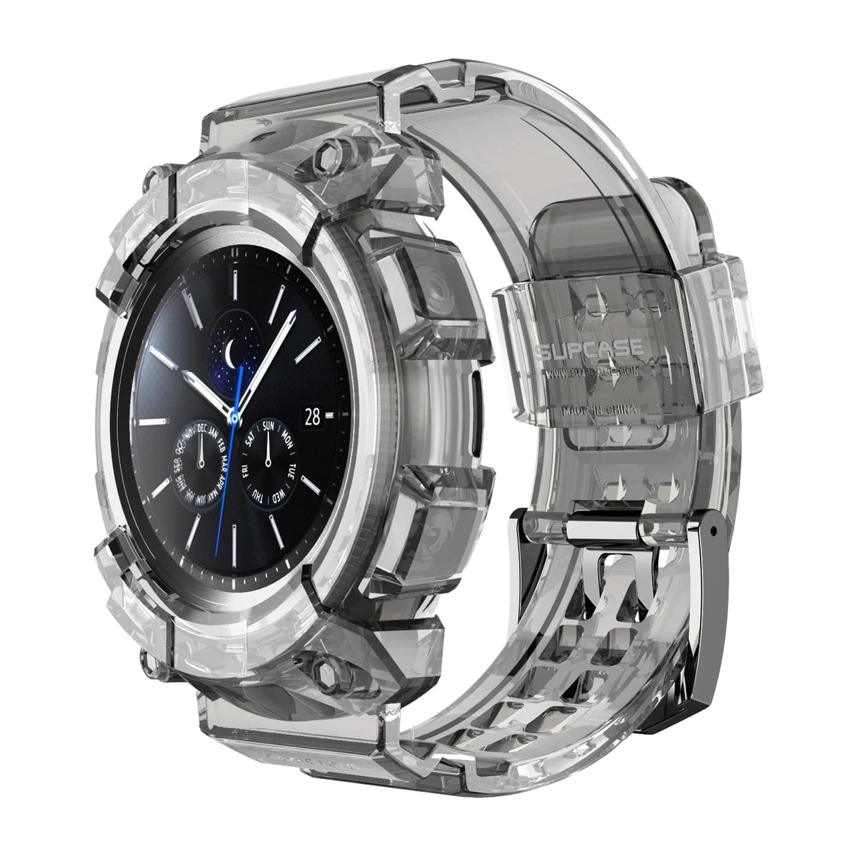 SUPCASE Galaxy Watch 3 45mm Unicorn Beetle Pro Wristband Case - Clear