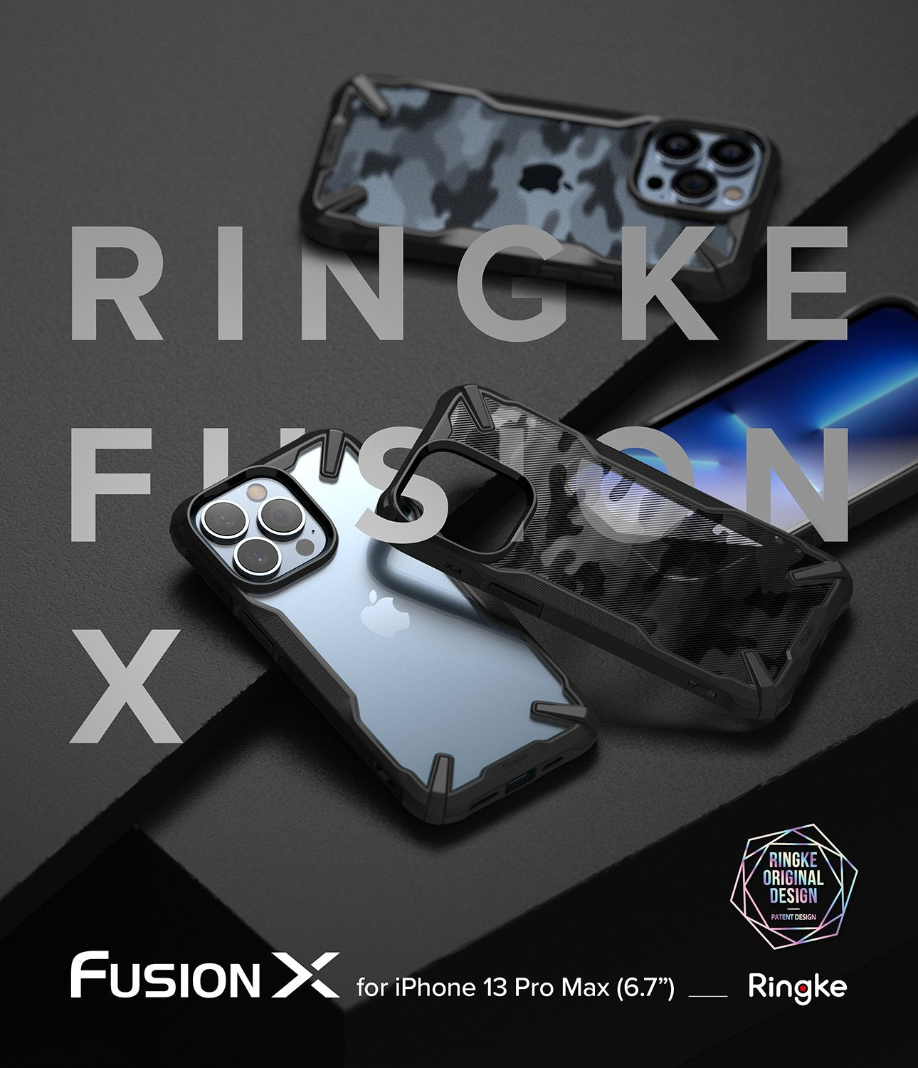 Ringke Fusion-X iPhone 13 / Pro / Pro Max Case Cover Casing