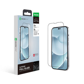 AMAZINGthing RADIX SUPREME GLASS Tempered Glass for iPhone 14 Pro (6.1) / 14 Pro Max(6.7)