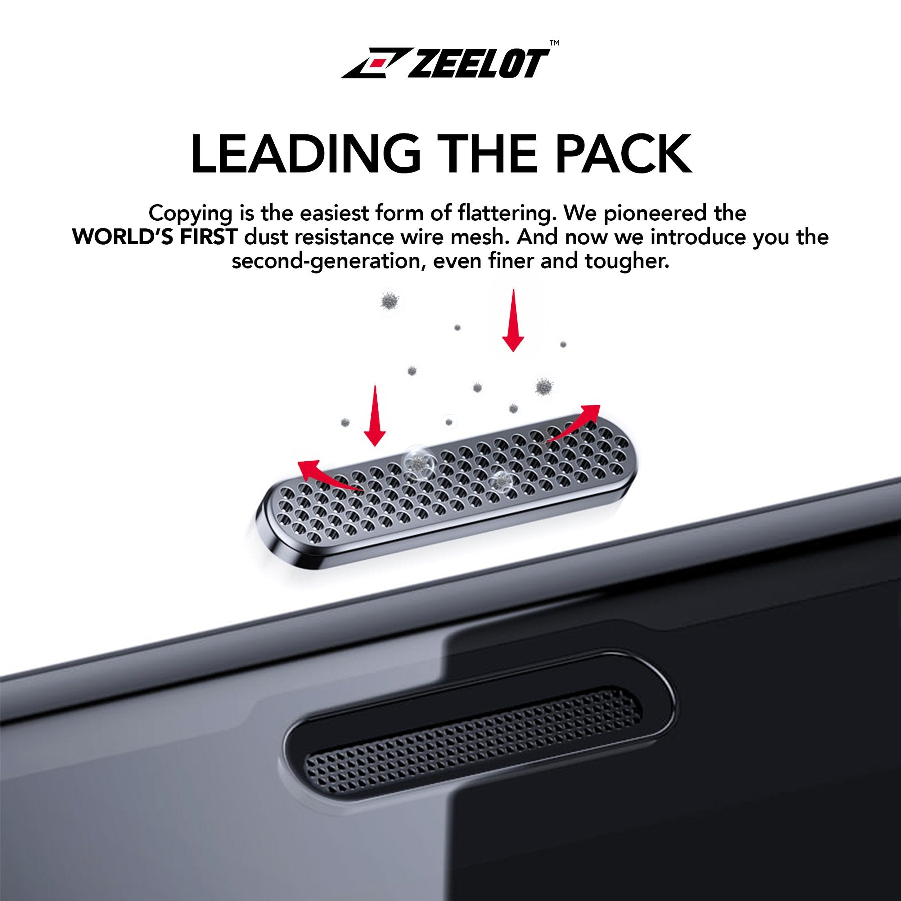 ZEELOT iPhone 11 / Pro / Pro Max / XS / XS Max / XR PureGlass Steel Wire 2.5D Clear Tempered Glass Screen Protector