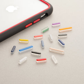 RhinoShield Extra Buttons For iPhones CrashGuard NX / Mod NX / Solid Suit iPhone 12 / 11 / XS / XR / 8 / 7 / 6 Series