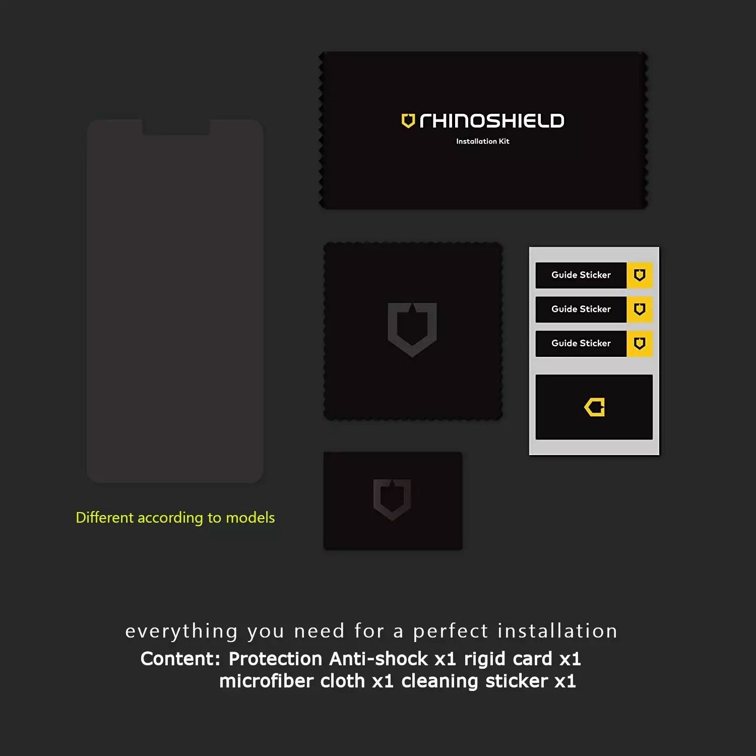 RhinoShield Impact Flex Galaxy S21 / Plus / Ultra Screen Protector
