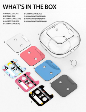 Araree Player Galaxy Buds Live / Pro Transparent & Colorful Shockproof Hard Polycarbonate Case