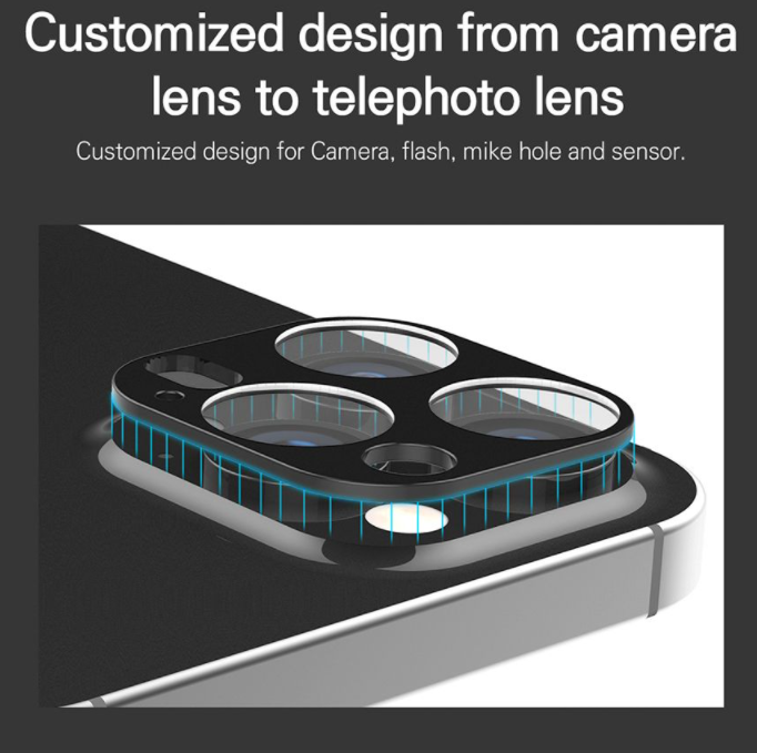 Araree C-SUB CORE Glass iPhone 12 Camera Lens Screen Protector Tempered Glass