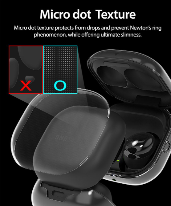 Araree Nukin Galaxy Buds Live / Pro Transparent Shockproof Hard Polycarbonate Case