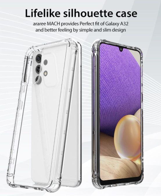 Araree Mach Samsung Galaxy A32 Soft Case Cover
