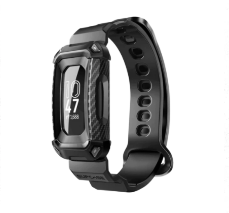 SUPCASE Fitbit Inspire 2 / Inspire Unicorn Beetle Pro Wristband Case-Black