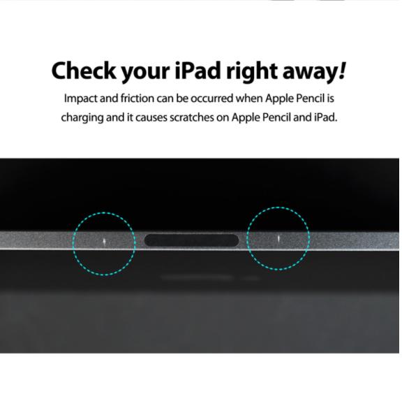Araree Pure Clear Protector Film Coverage for Apple Pencil 2nd Generation