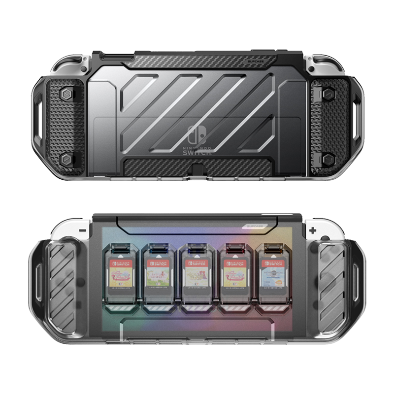 SUPCASE Nintendo Switch OLED Unicorn Beetle PRO FORMA Slim Carrying Case - Clear