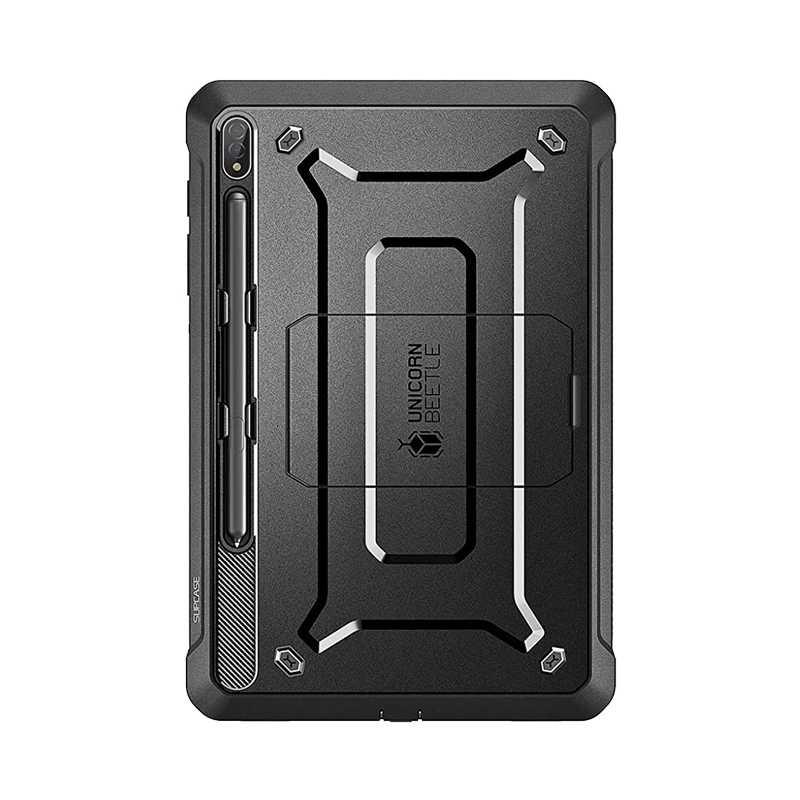 SUPCASE Galaxy Tab S7 / S7 Plus (2020) Unicorn Beetle Pro Rugged Case with S Pen Holder - Black