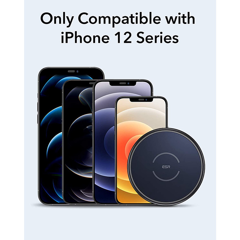ESR HaloLock Magnetic Wireless Charger, Compatible with Mag-Safe Charger Compatible for iPhone 13 12 Pro Max Mini