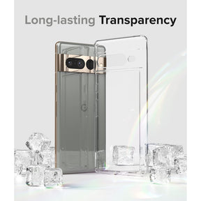 Ringke Fusion [Minimalist Fit] Compatible with Google Pixel 7 / 7 Pro Case 5G Transparent Elegant Look Cover Clear