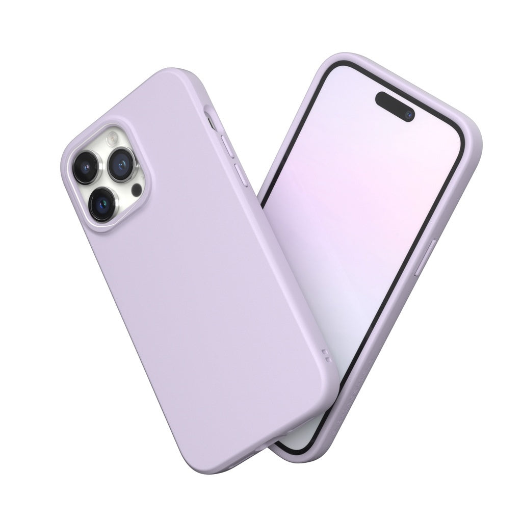  RhinoShield Case Compatible with [iPhone 15 Pro Max]   SolidSuit - Shock Absorbent Slim Design Protective Cover with Premium Matte  Finish 3.5M / 11ft Drop Protection - Violet : Cell Phones & Accessories