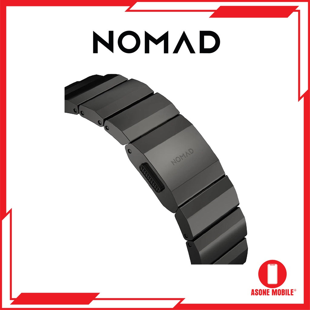 Nomad Steel Band Version 2 compatible for Apple Watch Series SE/Ultra/8/7/6/5/4/3/2