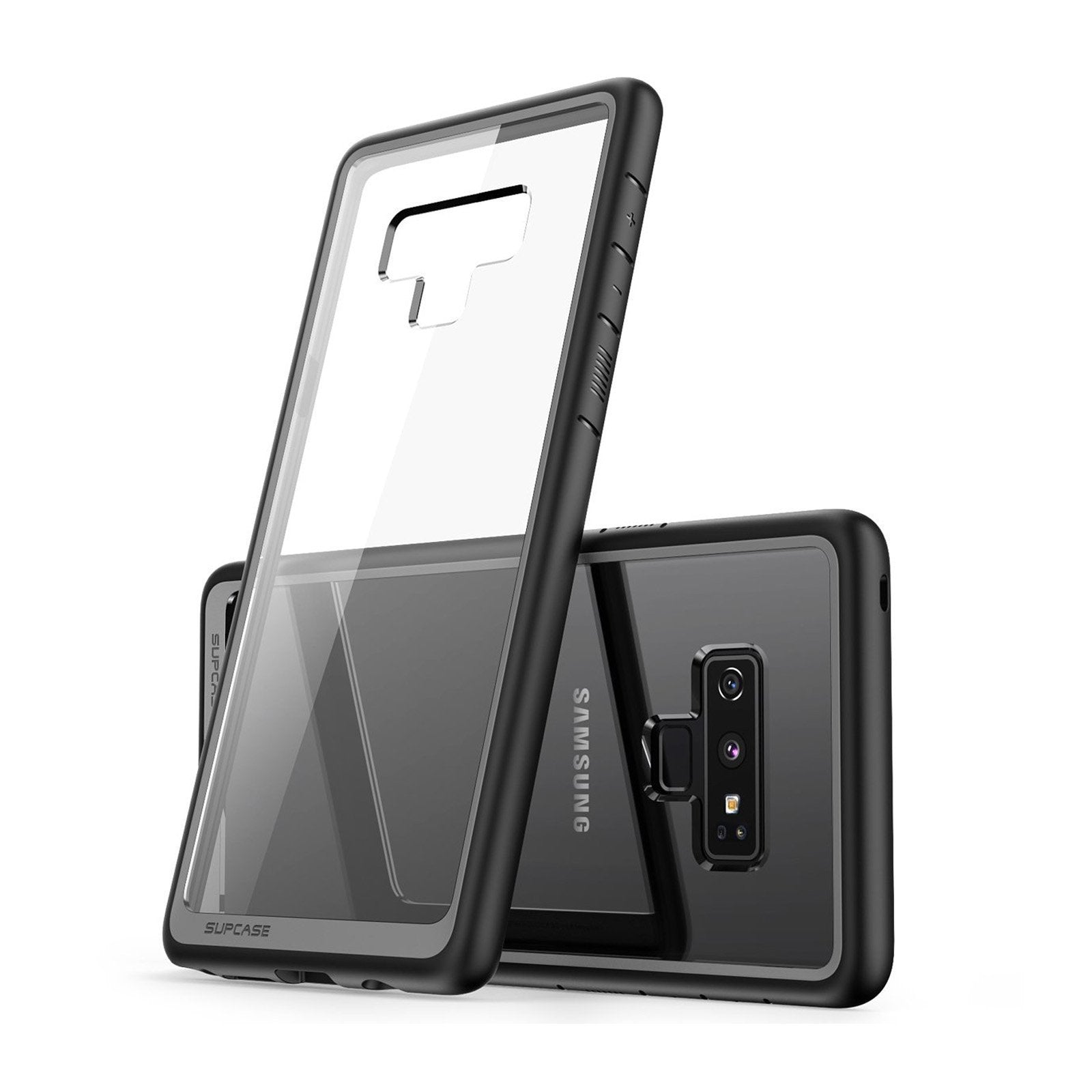 SUPCASE Galaxy Note 9 Unicorn Beetle Style Slim Clear Case - Black