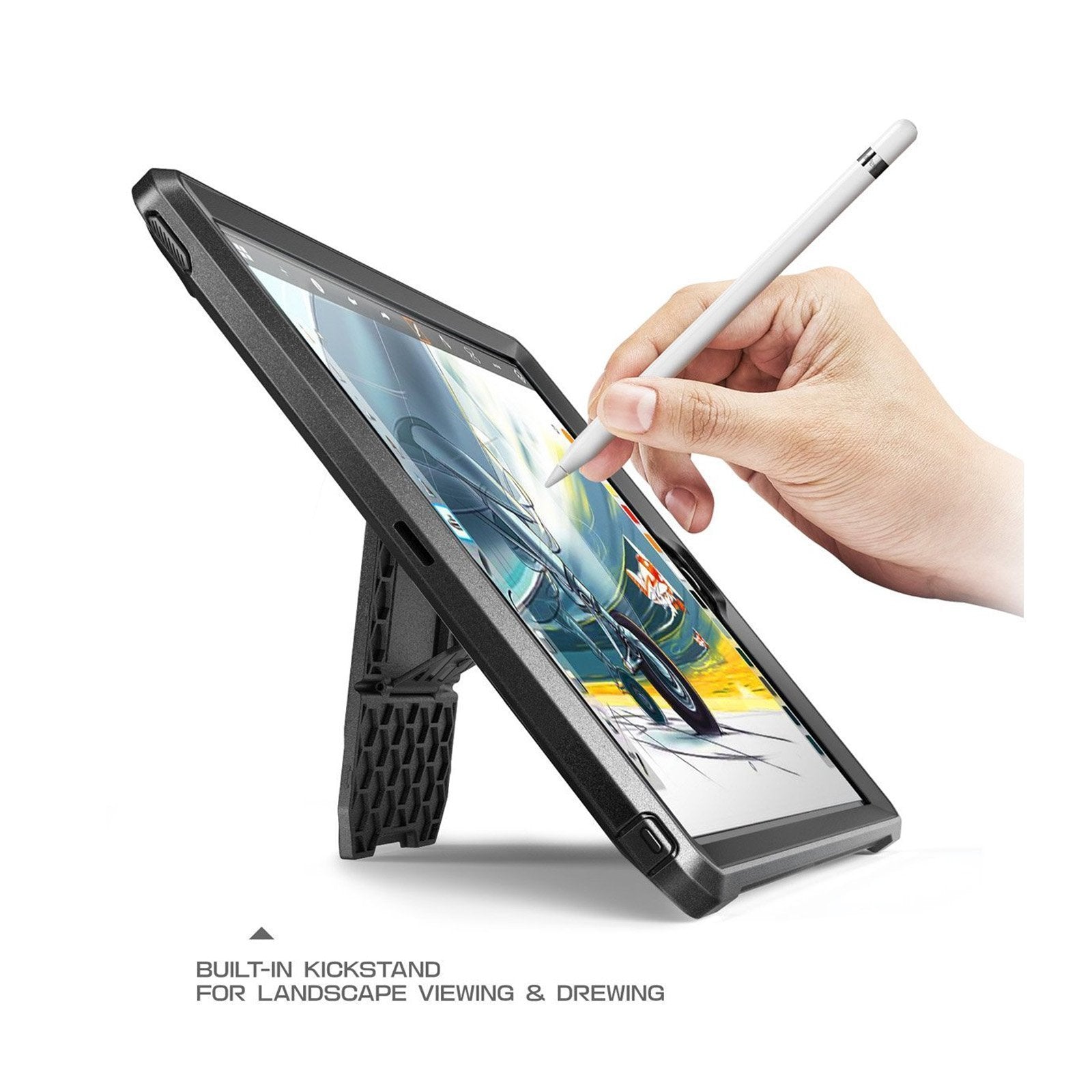SUPCASE iPad Mini 5 / 4 Unicorn Beetle Pro Shockproof Rugged Case - Black