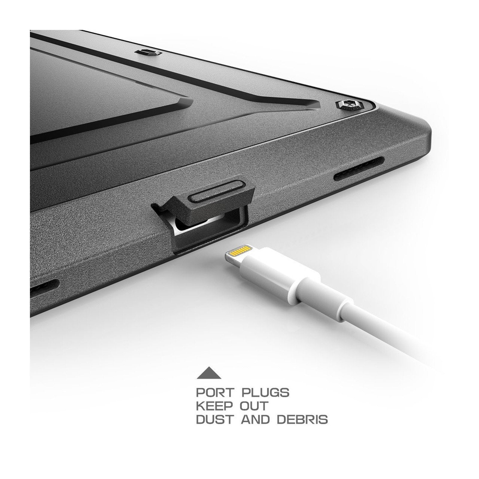 SUPCASE iPad 9.7 inch (2017 & 2018) Unicorn Beetle Pro Full-Body Case - Black