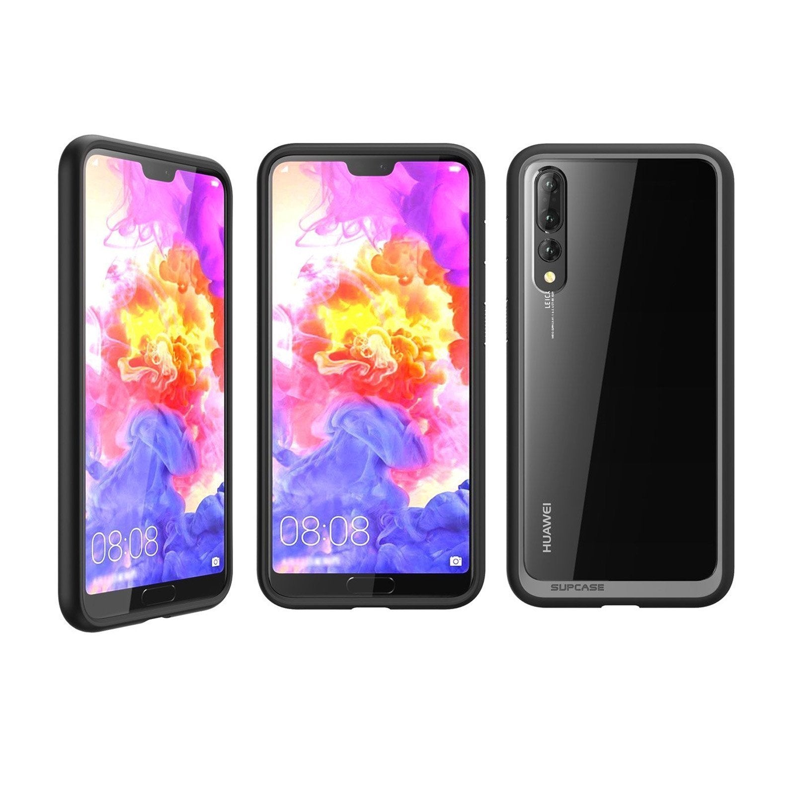 SUPCASE Huawei P20 / P20 Pro Unicorn Beetle Style Slim Clear Case - Black