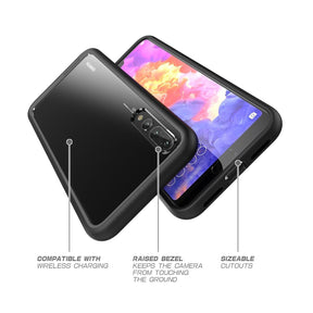 SUPCASE Huawei P20 / P20 Pro Unicorn Beetle Style Slim Clear Case - Black