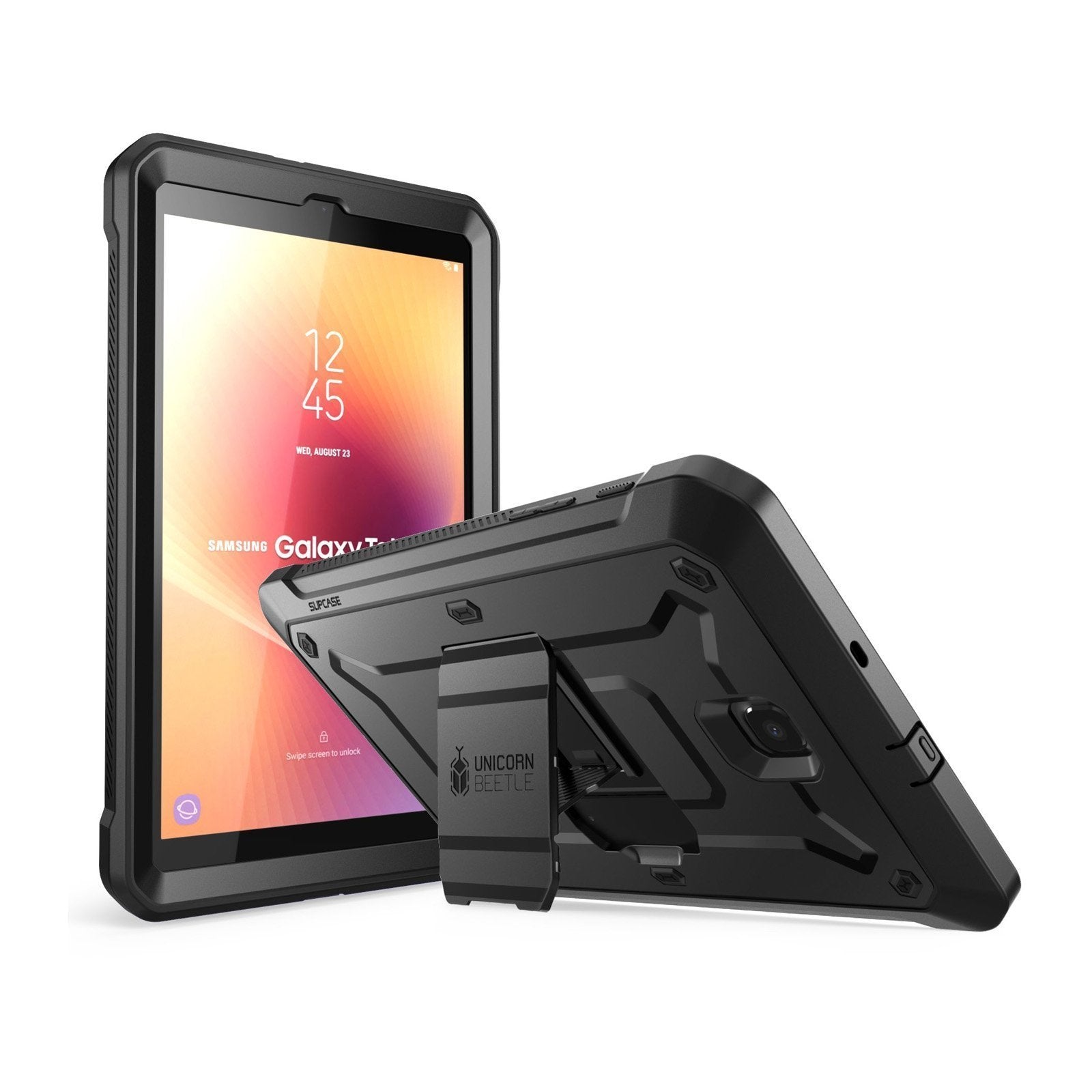 Supcase Unicorn Beetle Pro Galaxy Tab A 8 inch (2018) Rugged Case - Black