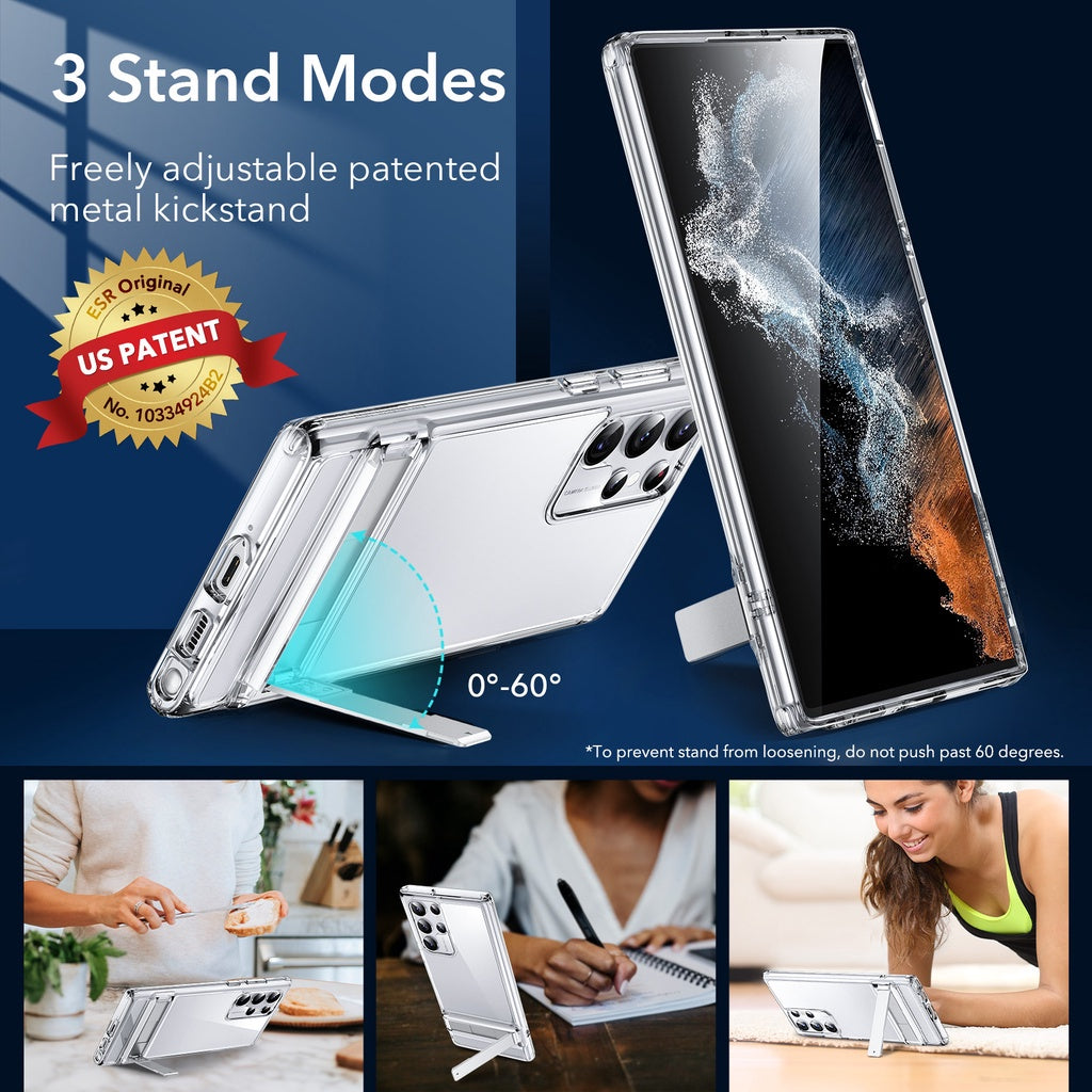 ESR Samsung Galaxy S22 Ultra (2022) Metal Kickstand Phone Case