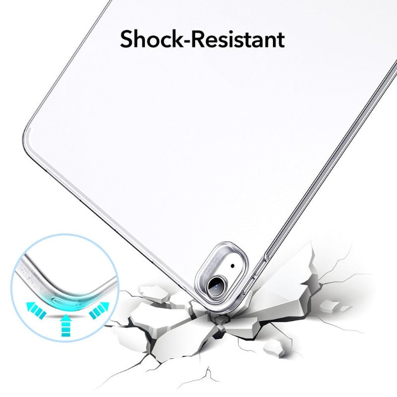 ESR Case For iPad Air 5/4 (2022) Project Zero Slim Matte Case Rebound Soft Shell Translucent TPU Back-Cover