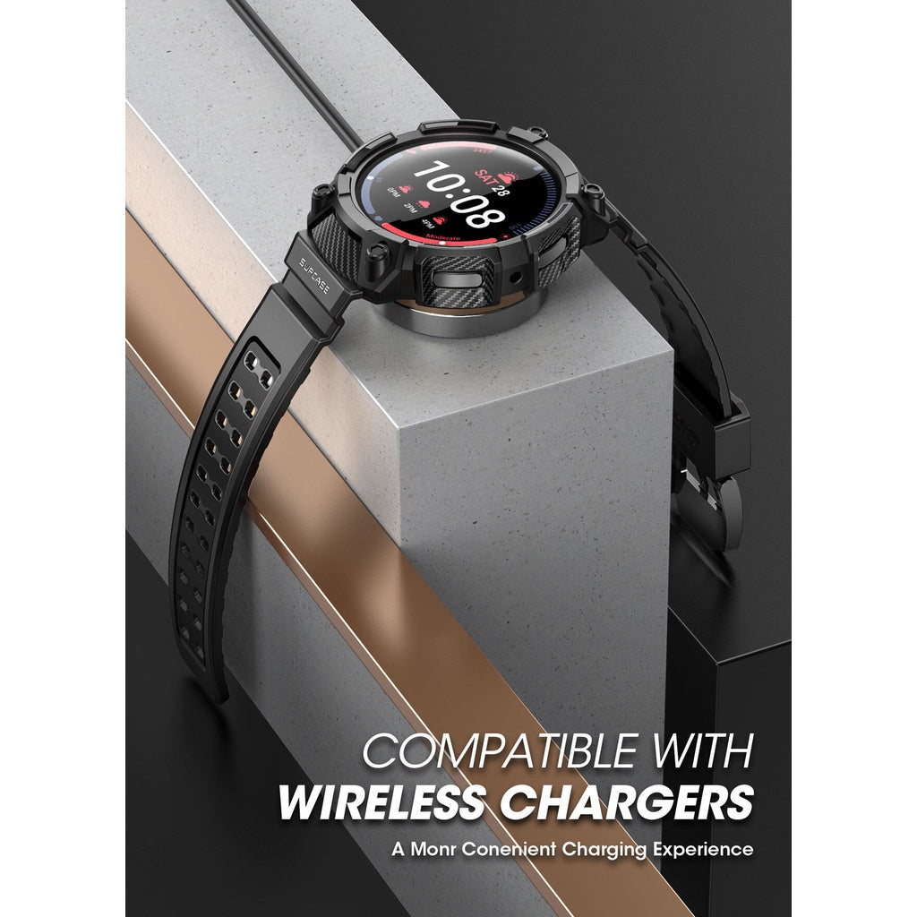SUPCASE Sarung Siri Unicorn Beetle Pro untuk Galaxy Watch 5 Pro 45mm 2022 Sarung Pelindung Lasak dengan Jalur Tali