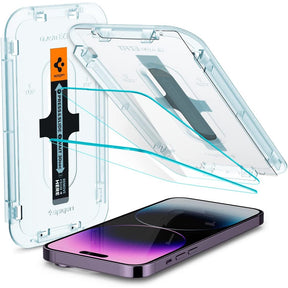 Spigen Tempered Glass Screen Protector [GlasTR EZ FIT] for iPhone 14 Pro / Pro Max Sensor Protection
