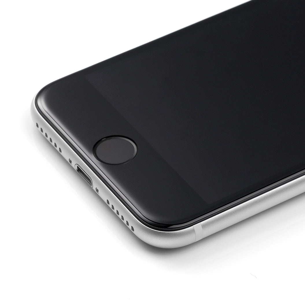 RhinoShield 3D Impact iPhone SE(2020)/8/7/8Plus/7Plus Screen Protector - 3D Curved Full Coverage - Durable, Scratch Resistant - Black